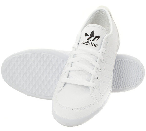 basket femme basse blanche